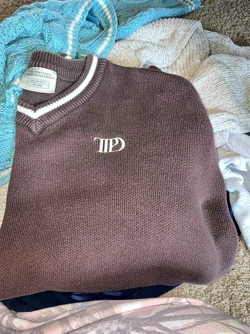 Taylor Swift TTPD sweater